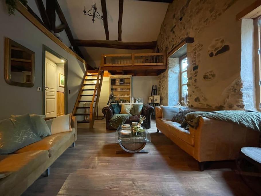Maison Vigneron - Maison Et Studio Saint-Didier-sur-Beaujeu ภายนอก รูปภาพ