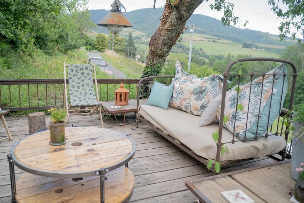 Maison Vigneron - Maison Et Studio Saint-Didier-sur-Beaujeu ภายนอก รูปภาพ